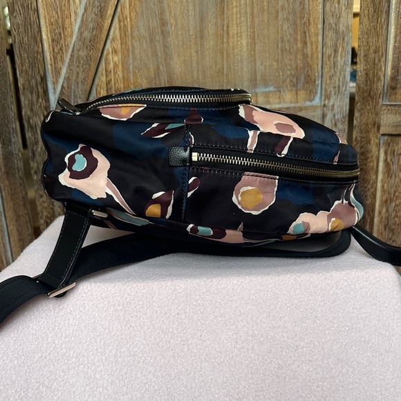 Kate Spade Backpack Dawn Paper Rose Floral - Picture 5 of 12